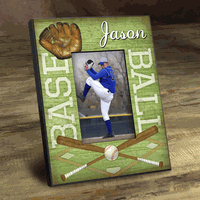 KIDS SPORT PICTURE FRAMES (7 SPORTS TO CHOOSE FROM)